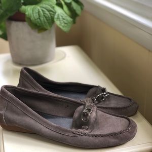 Grey Coach Flats